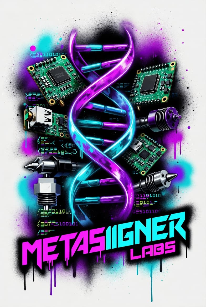 Neon MetaSiigner Labs graffiti mark